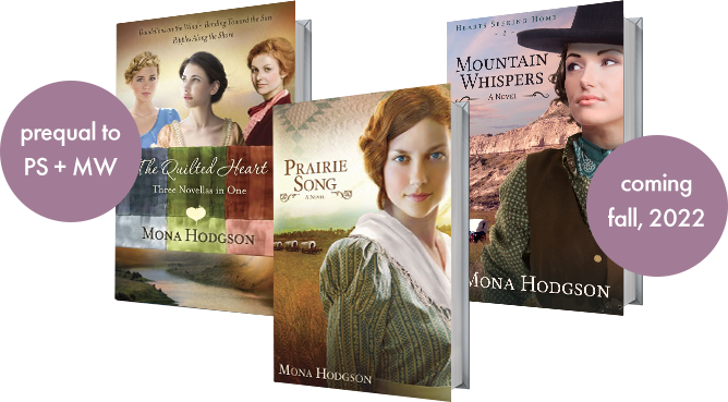 Hearts Seeking home historica western romance series mona hodgson