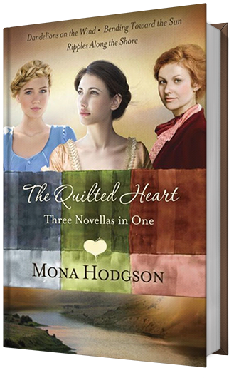 The quilted heart series - author mona hodgson